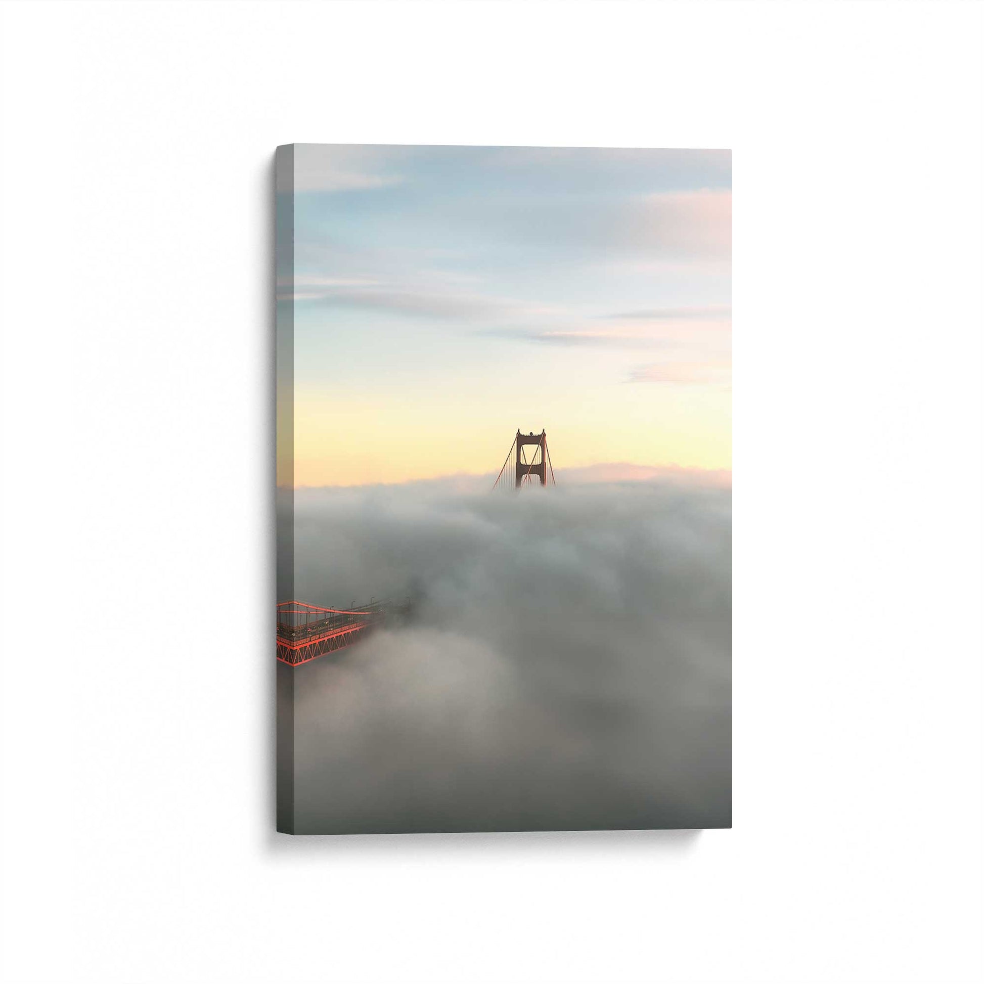 [Color:Stretched Canvas], Picture of art at an angle