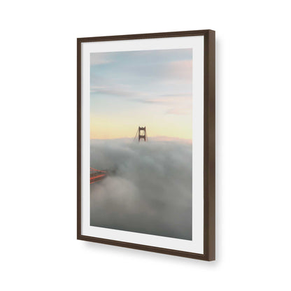 [Color:Belvinder Brown], Picture of art in a Belvinder Brown frame of the corner