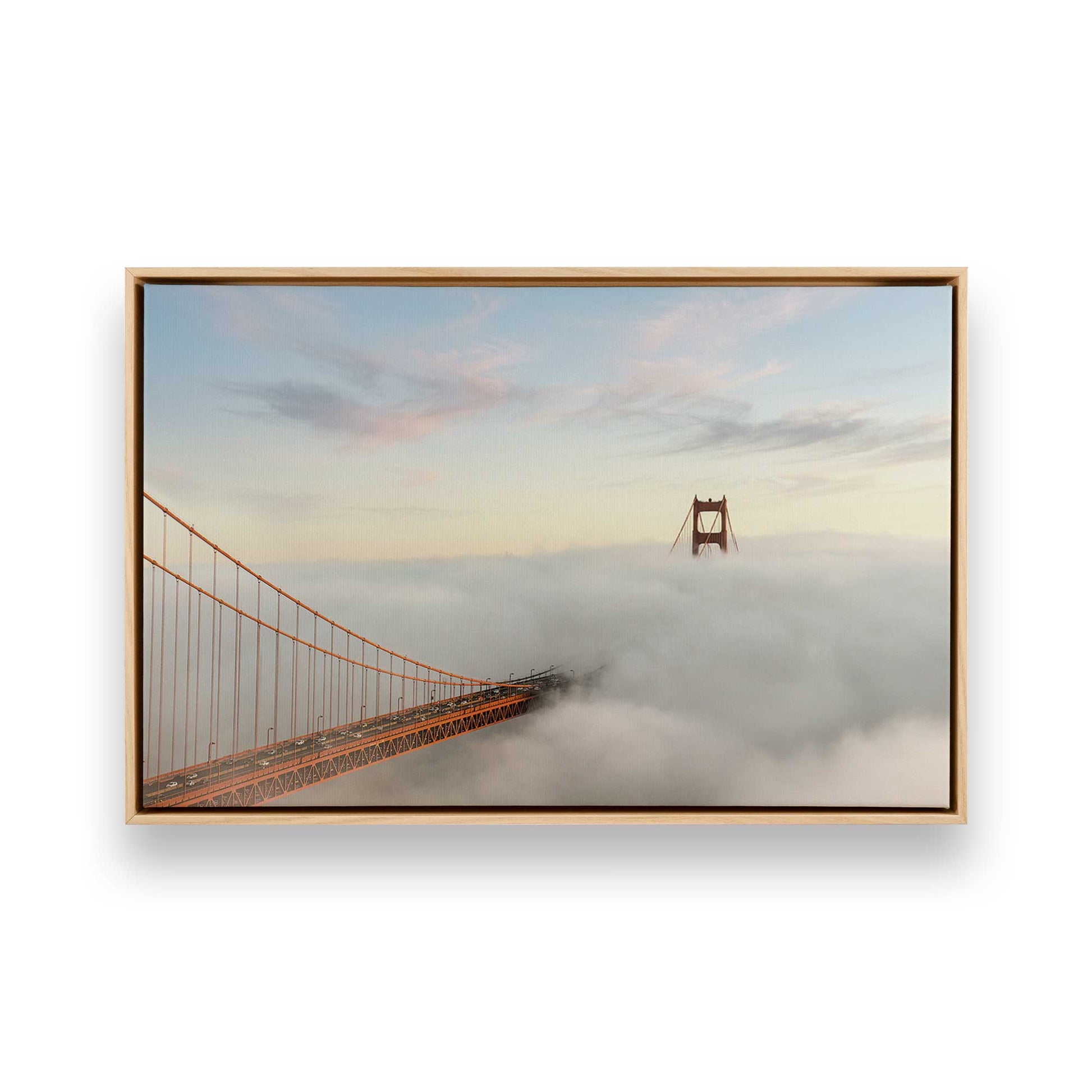 [Color:American Maple], Picture of art in a American Maple frame