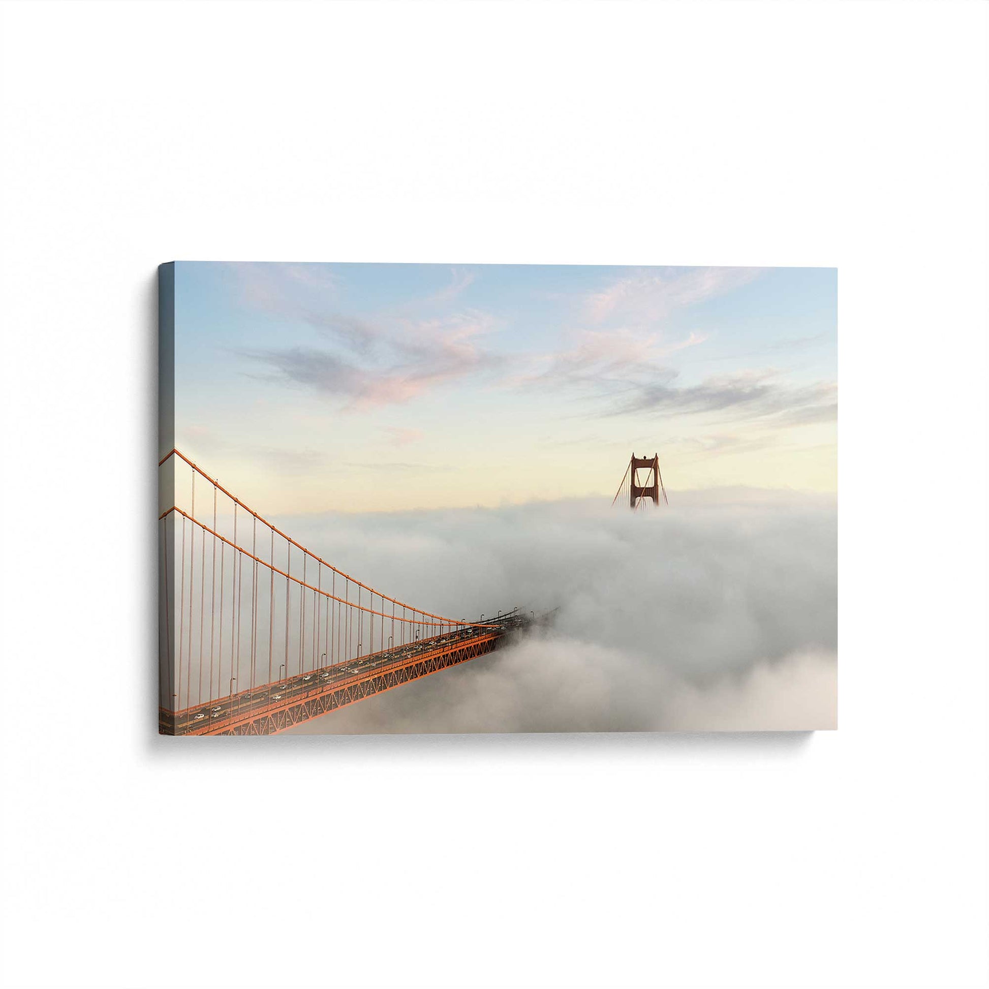 [Color:Stretched Canvas], Picture of art at an angle