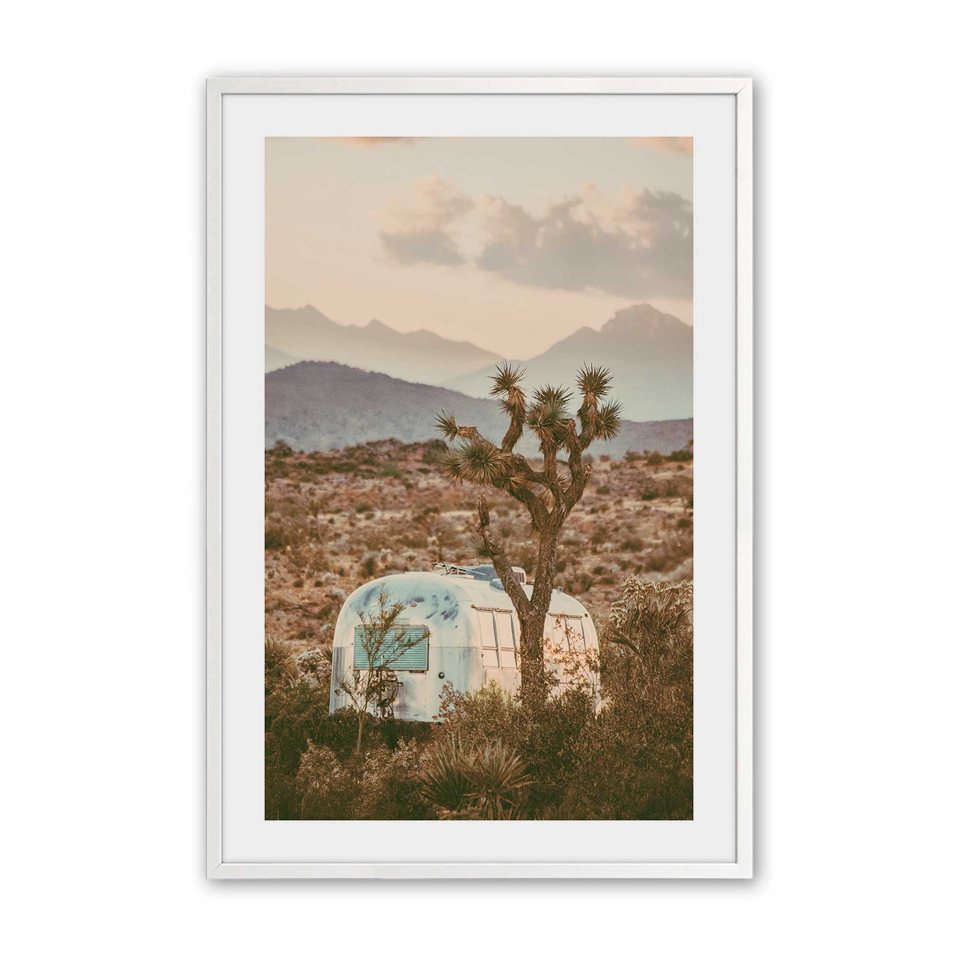 [Color:Opaque White], Picture of art in a Opaque White frame