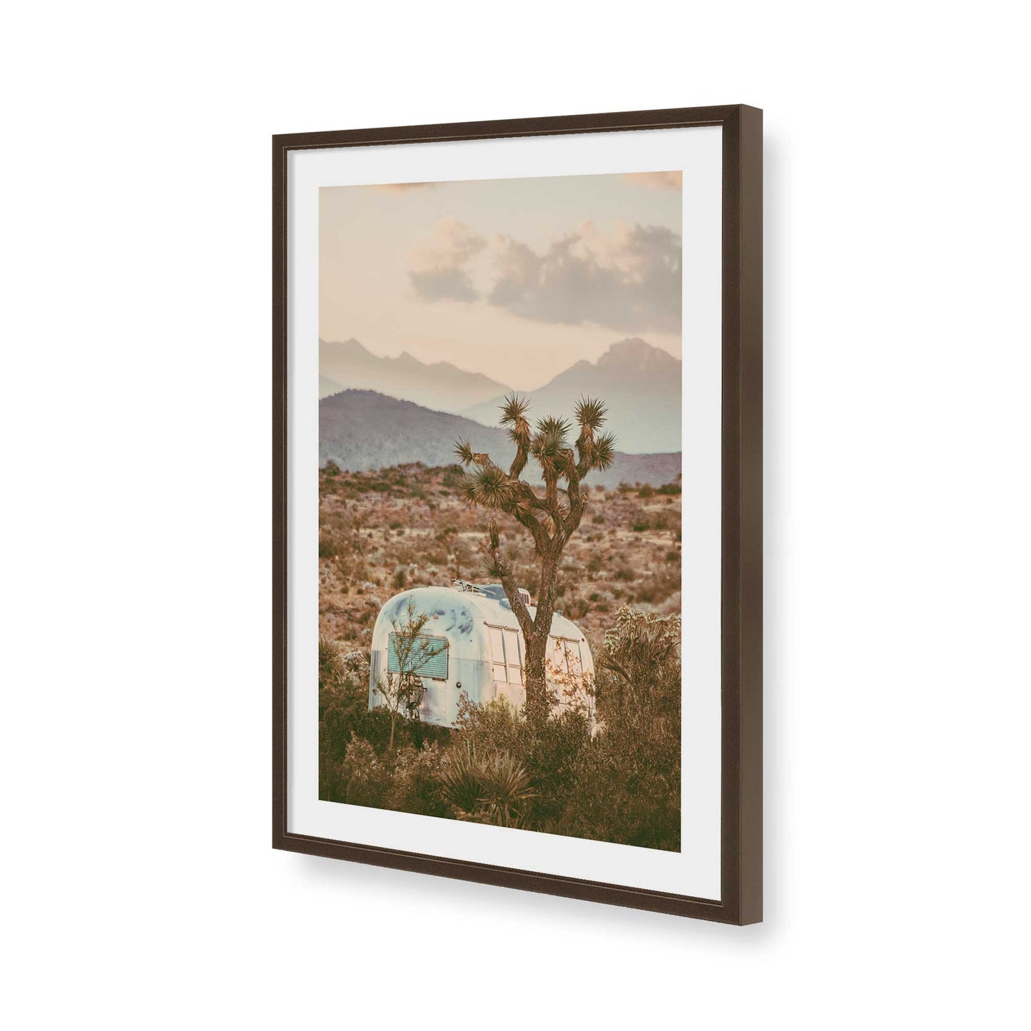 [Color:Belvinder Brown], Picture of art in a Belvinder Brown frame of the corner