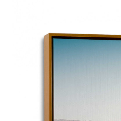 [Color:Polished Gold], Picture of art in a Polished Gold frame at an angle