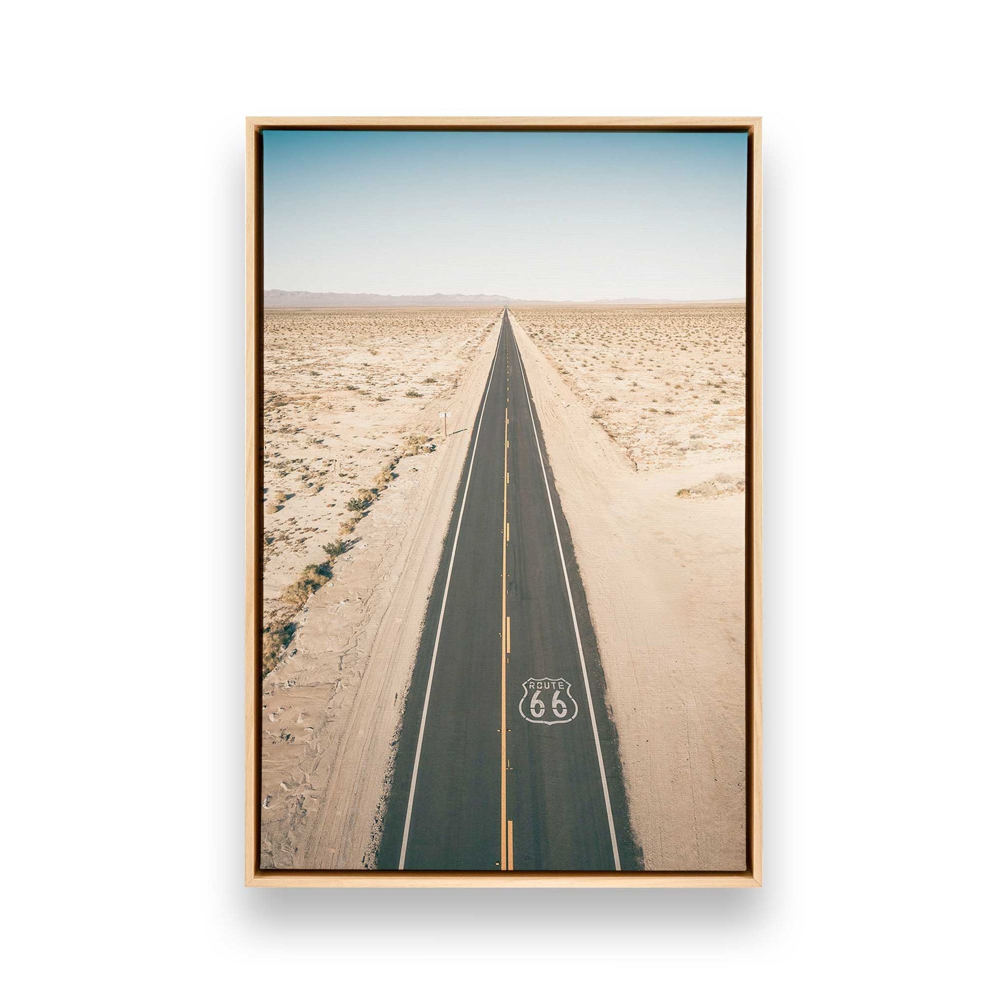 [Color:American Maple], Picture of art in a American Maple frame