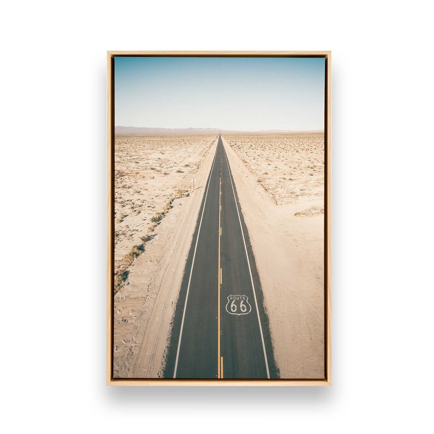 [Color:American Maple], Picture of art in an American Maple frame