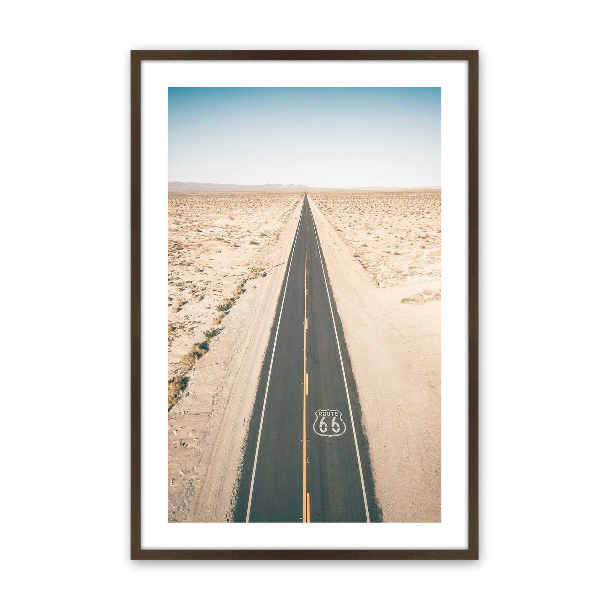 [Color:Belvinder Brown], Picture of art in a Belvinder Brown frame