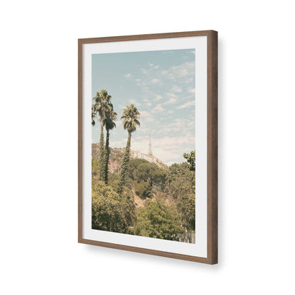 [Color:Walnut], Picture of art in a Walnut frame of the corner