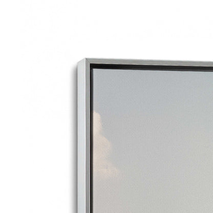 [Color:Polished Chrome], Picture of art in a Polished Chrome frame at an angle