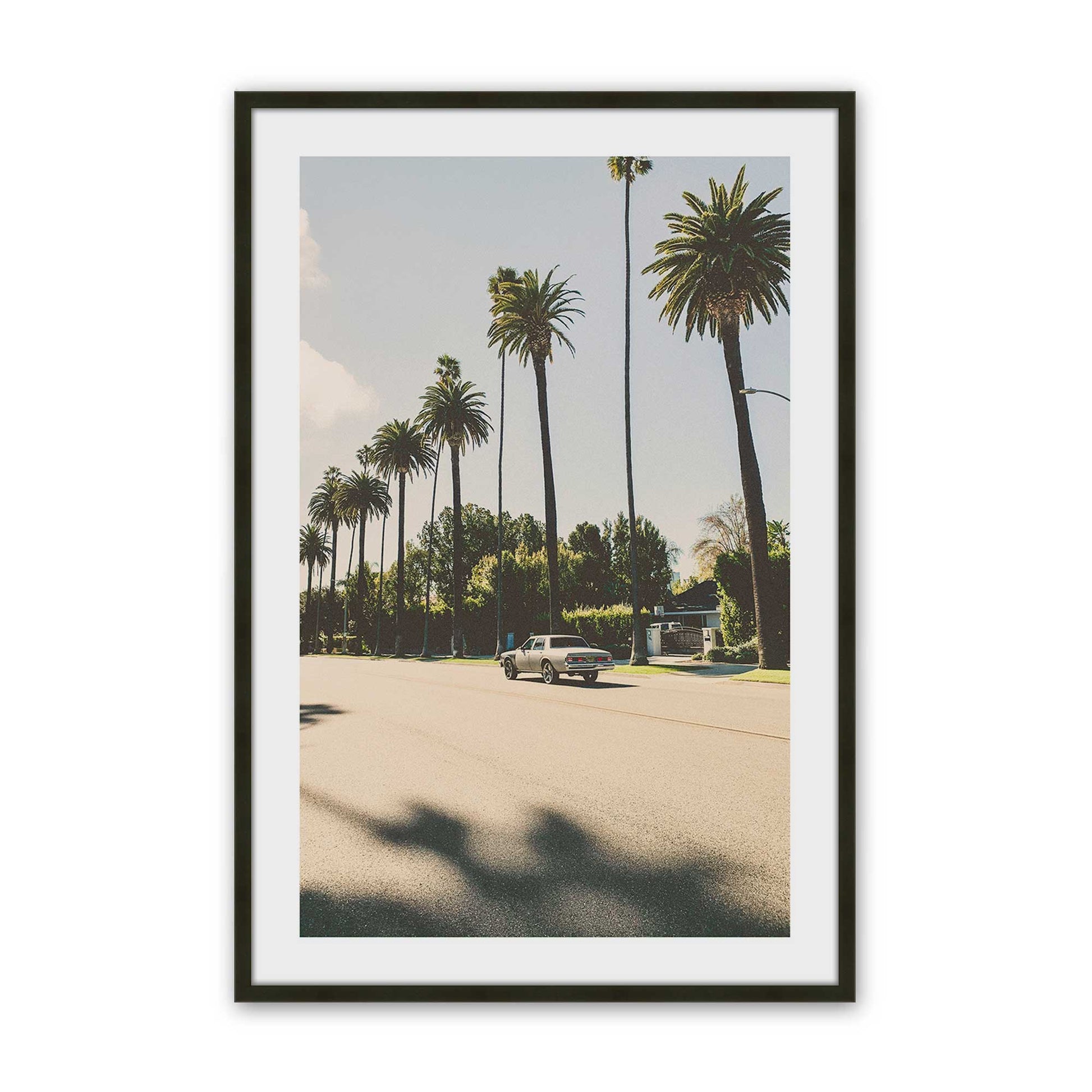 [Color:Satin Black], Picture of art in a Satin Black frame