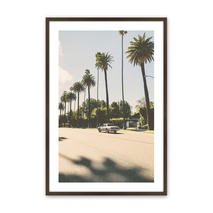 [Color:Brown], Picture of art in a Brown frame