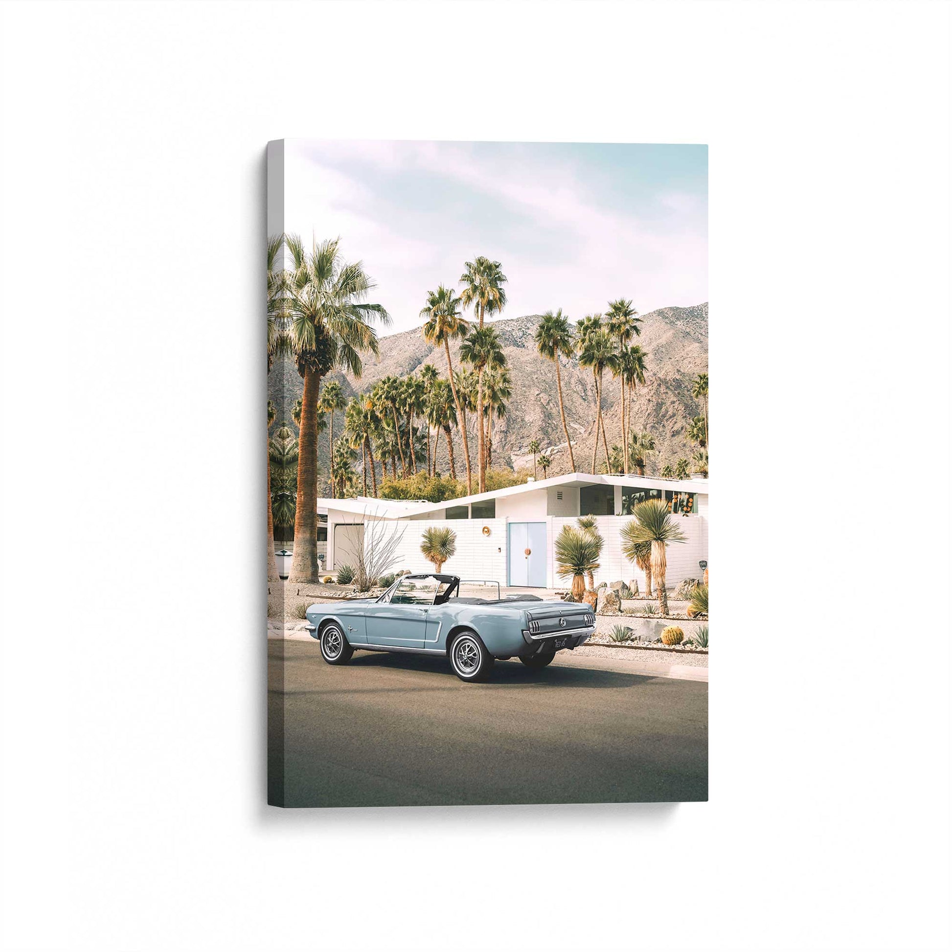 [Color:Stretched Canvas], Picture of art at an angle