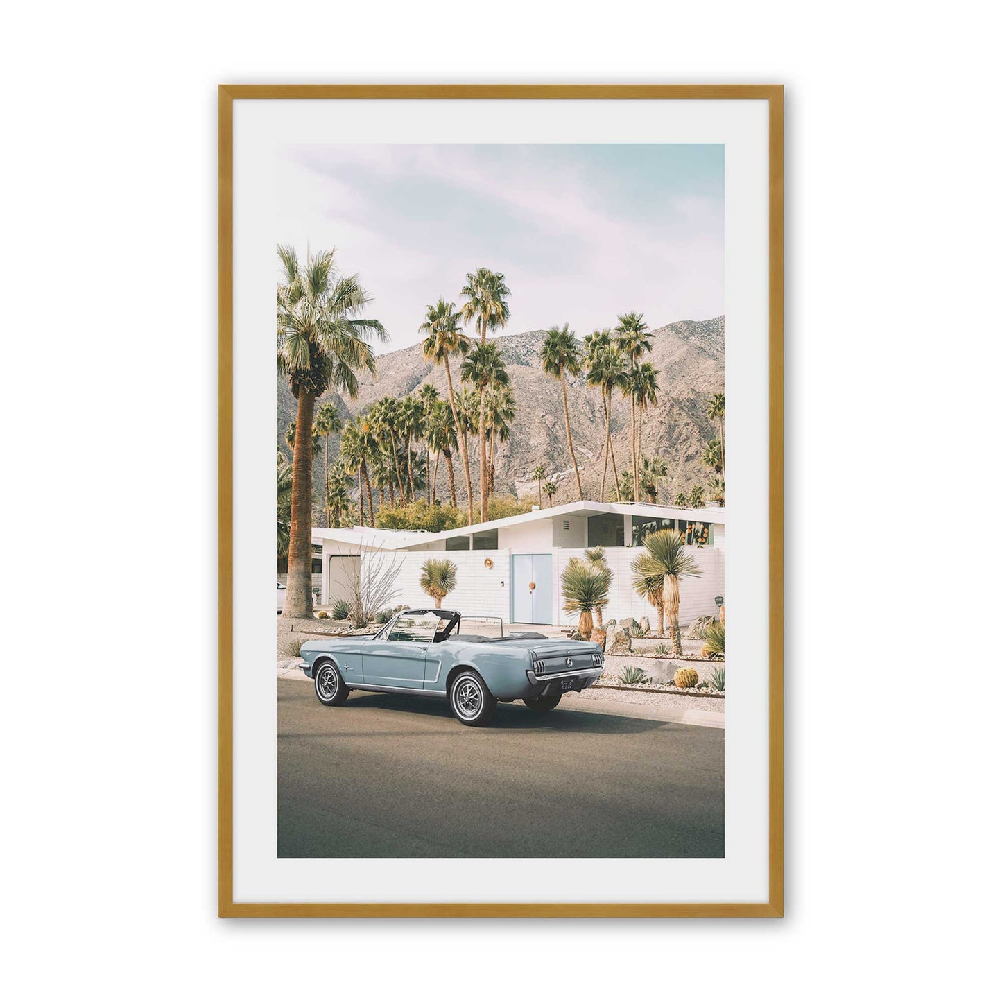 [Color:Polished Gold], Picture of art in a Polished Gold frame