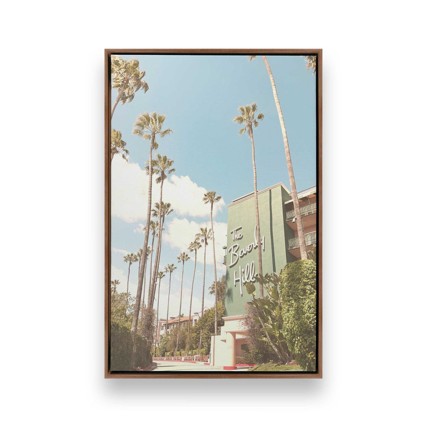 [Color:Walnut], Picture of art in a Walnut frame