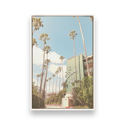 [Color:Opaque White], Picture of art in a White frame