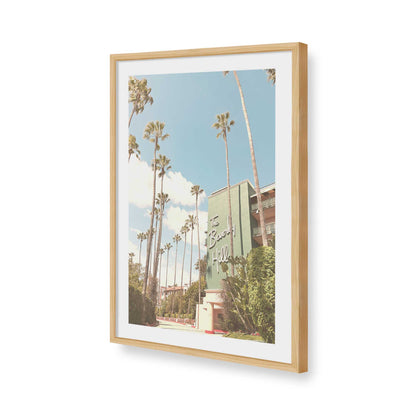 [Color:American Maple], Picture of art in a American Maple frame of the corner