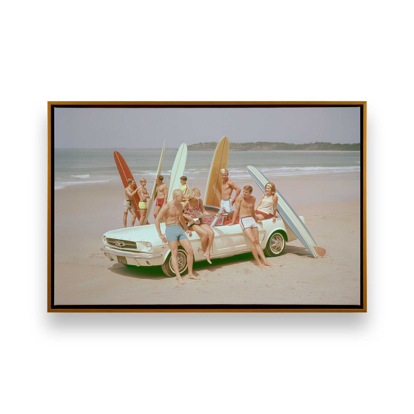 [Color:Polished Gold], Picture of art in a Polished Gold frame