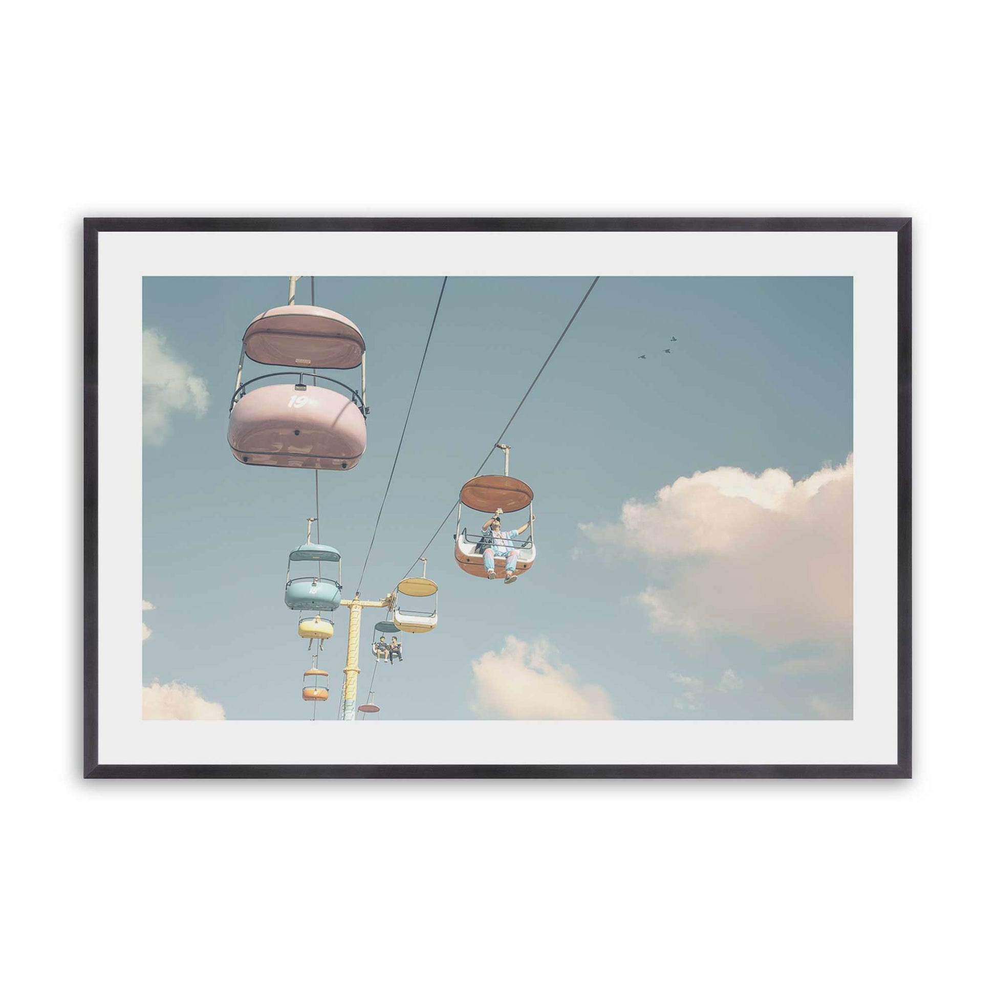 [Color:Weathered Zinc], Picture of art in a Weathered Zinc frame