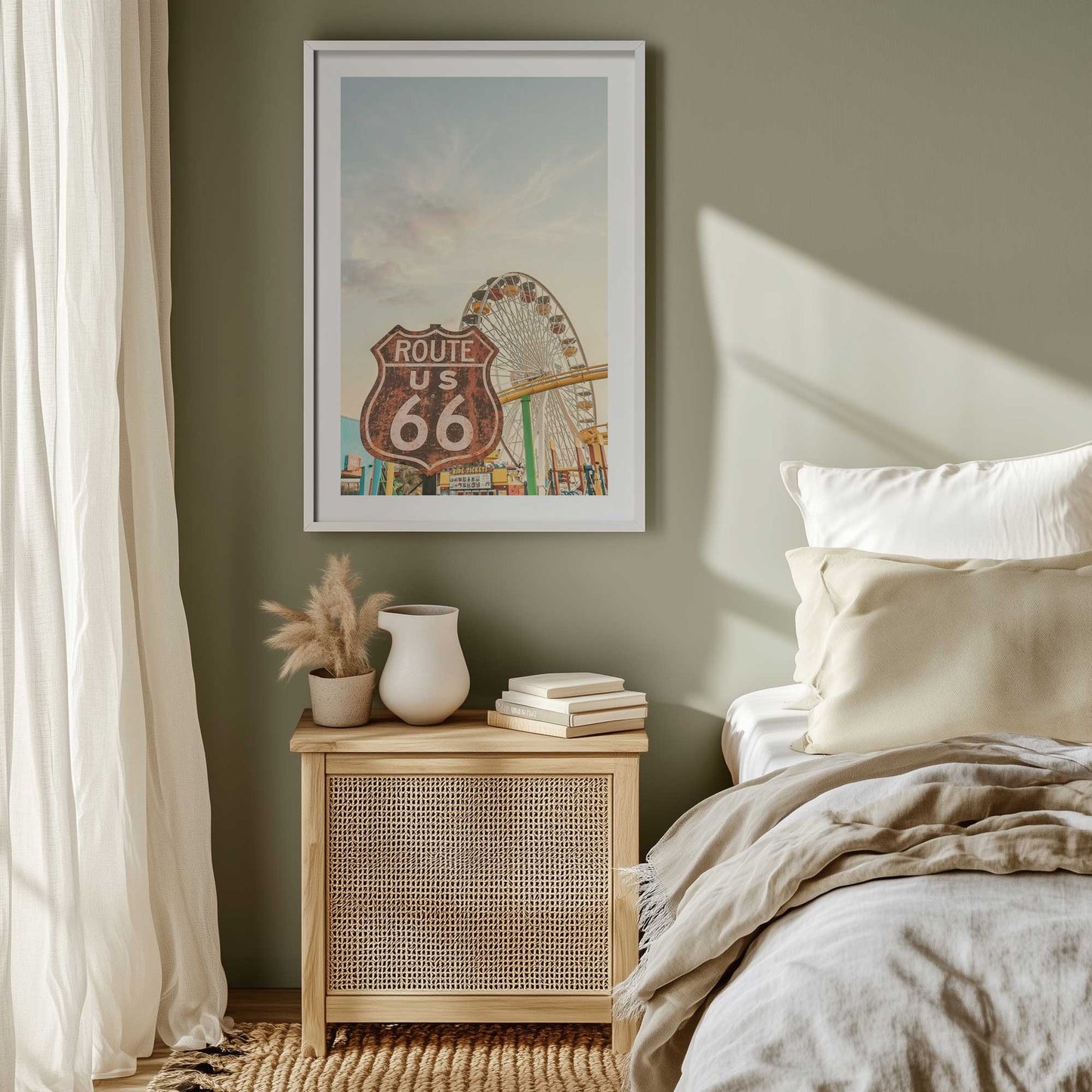 Picture of art in a room