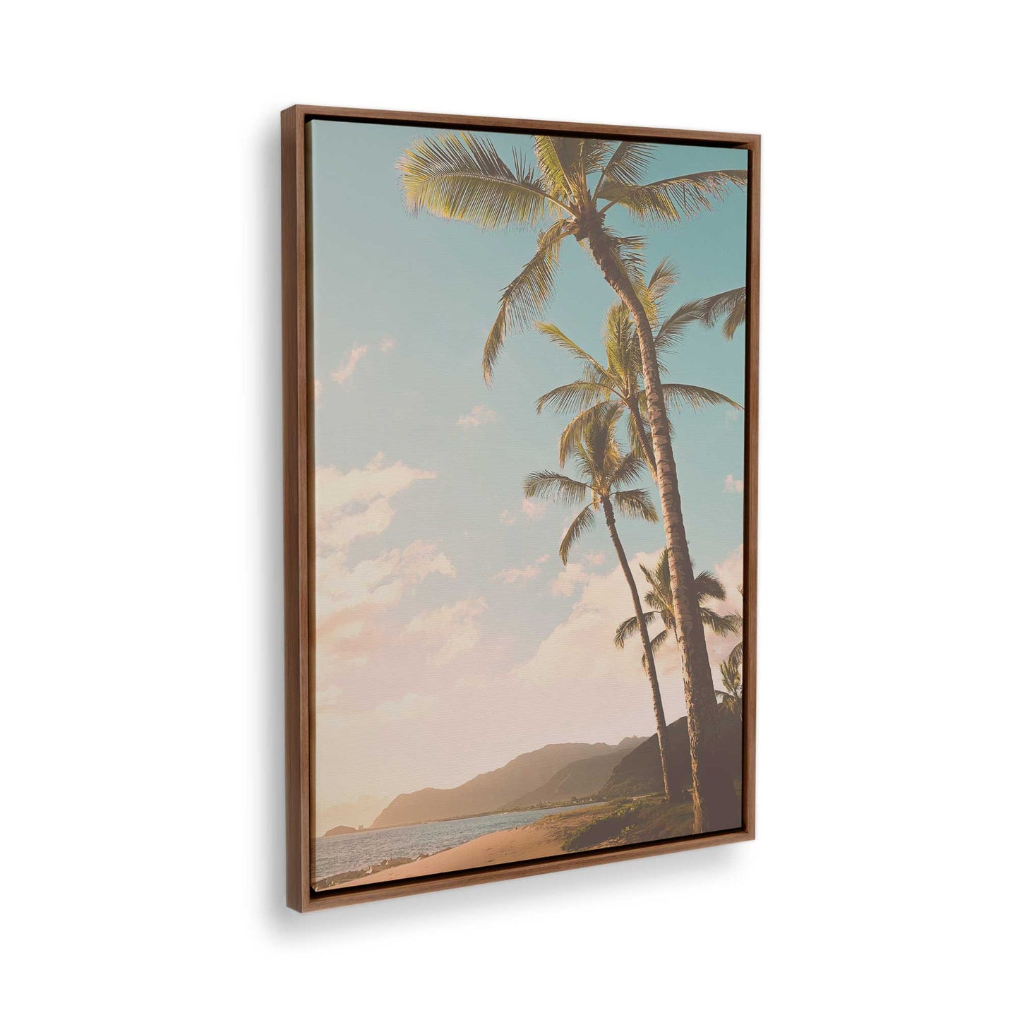 [Color:Walnut], Picture of the corner of the art