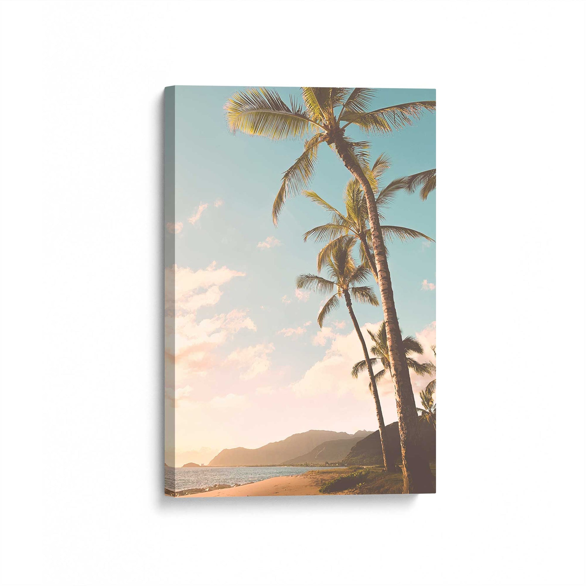 [Color:Stretched Canvas], Picture of art at an angle