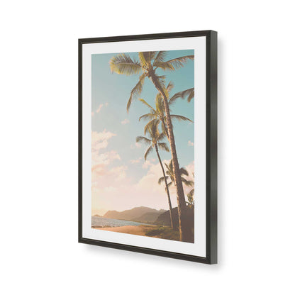 [Color:Satin Black], Picture of art in a Satin Black frame of the corner