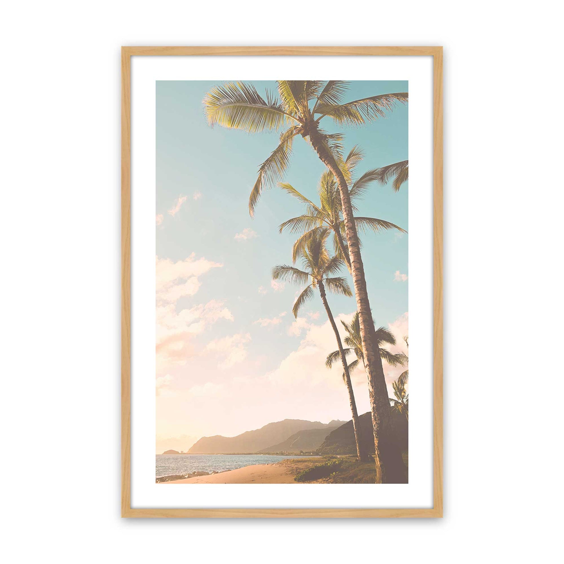 [Color:American Maple], Picture of art in a American Maple frame
