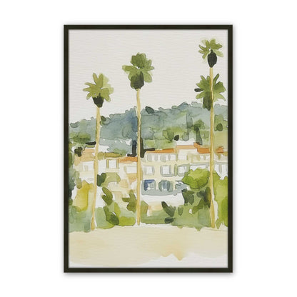 [Color:Satin Black], Picture of art in a Satin Black frame