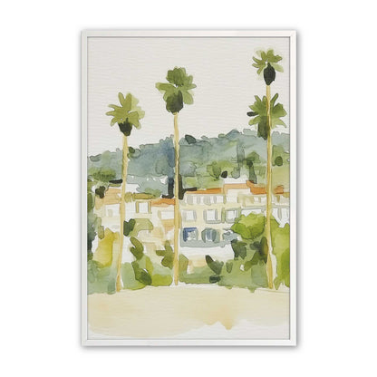 [Color:Opaque White], Picture of art in a Opaque White frame