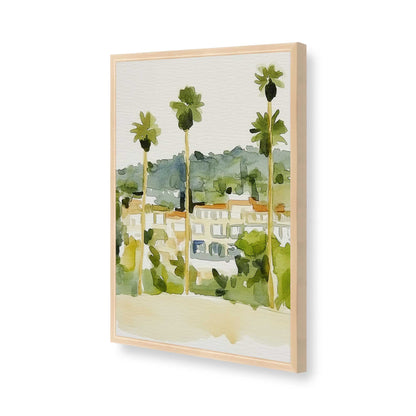 [Color:Raw Maple], Picture of art in a Raw Maple frame of the corner