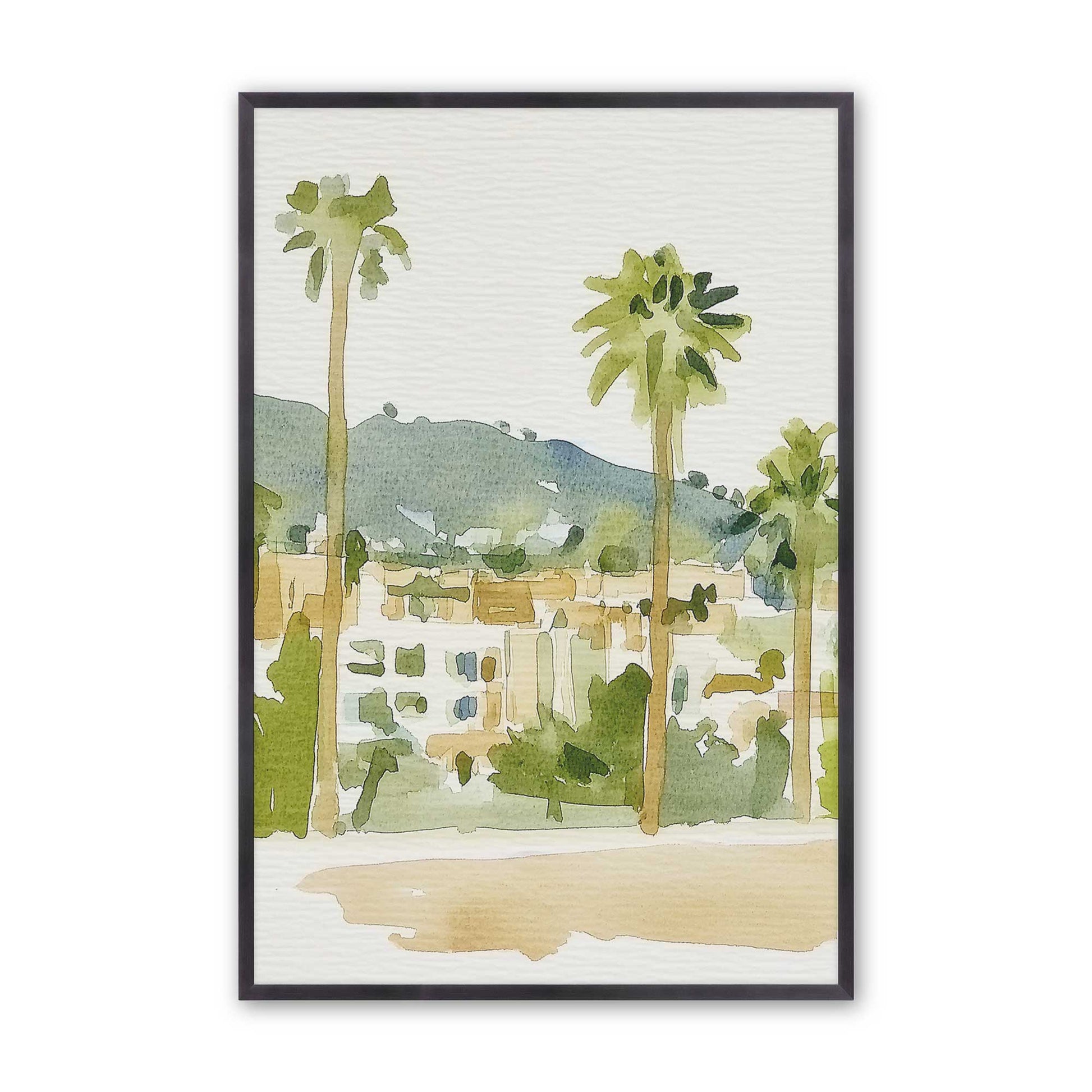 [Color:Weathered Zinc], Picture of art in a Weathered Zinc frame