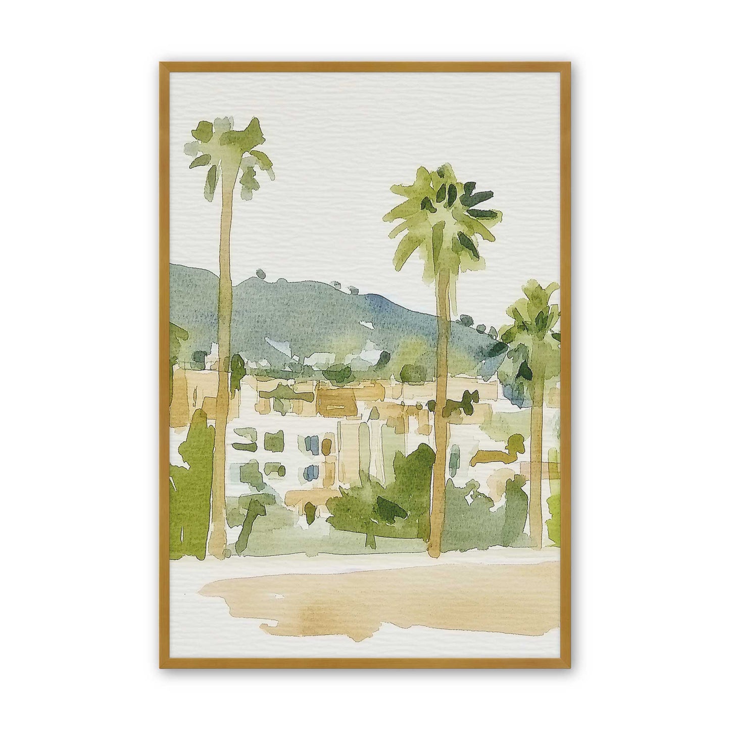 [Color:Polished Gold], Picture of art in a Polished Gold frame