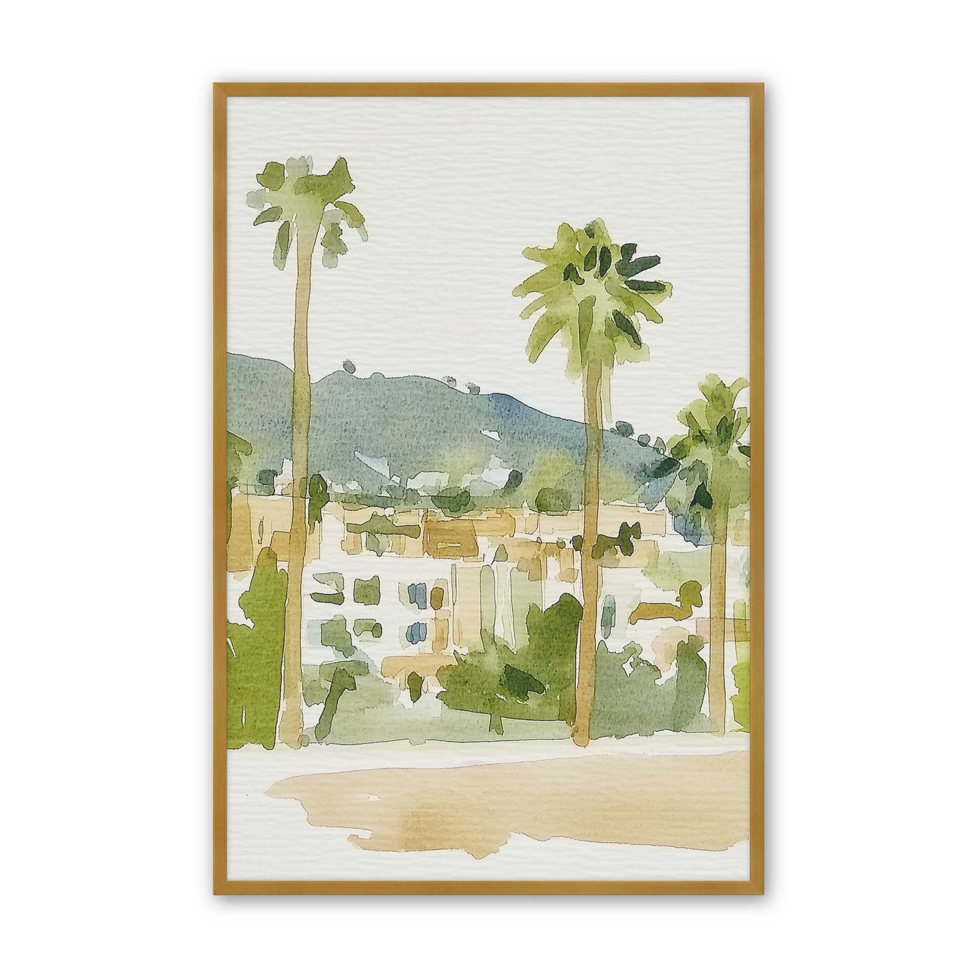 [Color:Polished Gold], Picture of art in a Polished Gold frame