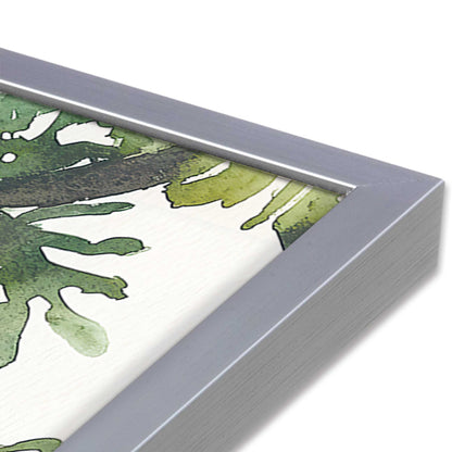 [Color:Polished Chrome], Picture of art in a Polished Chrome frame at an angle