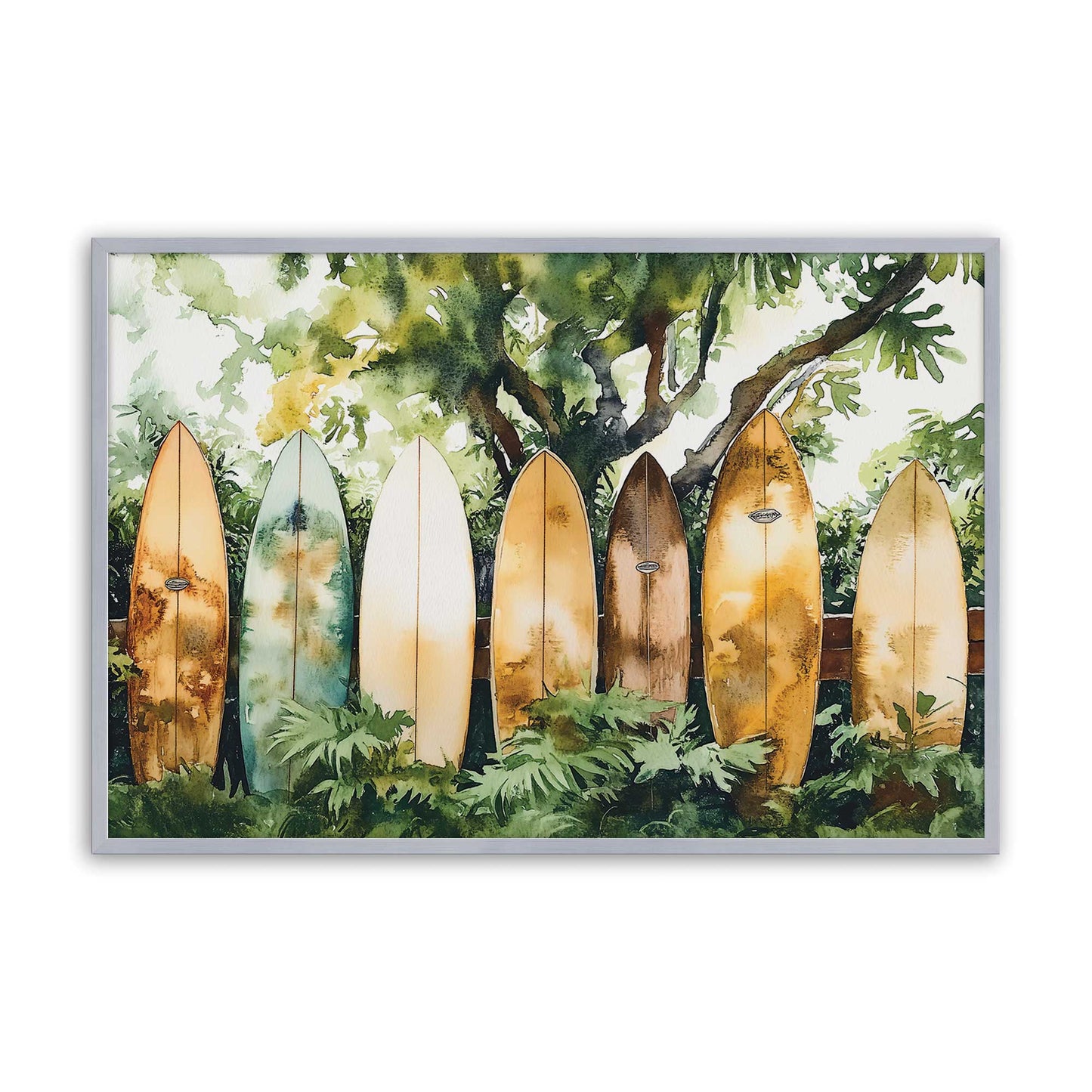 [Color:Polished Chrome], Picture of art in a Polished Chrome frame