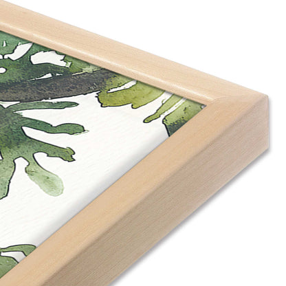 [Color:Raw Maple], Picture of art in a Raw Maple frame at an angle
