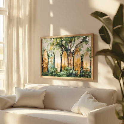 Picture of art in a room