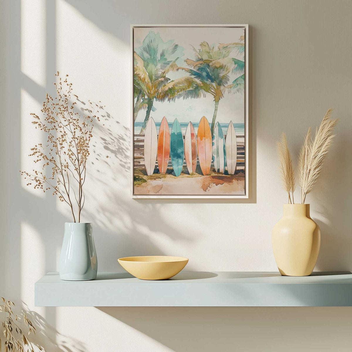 Picture of art in a room