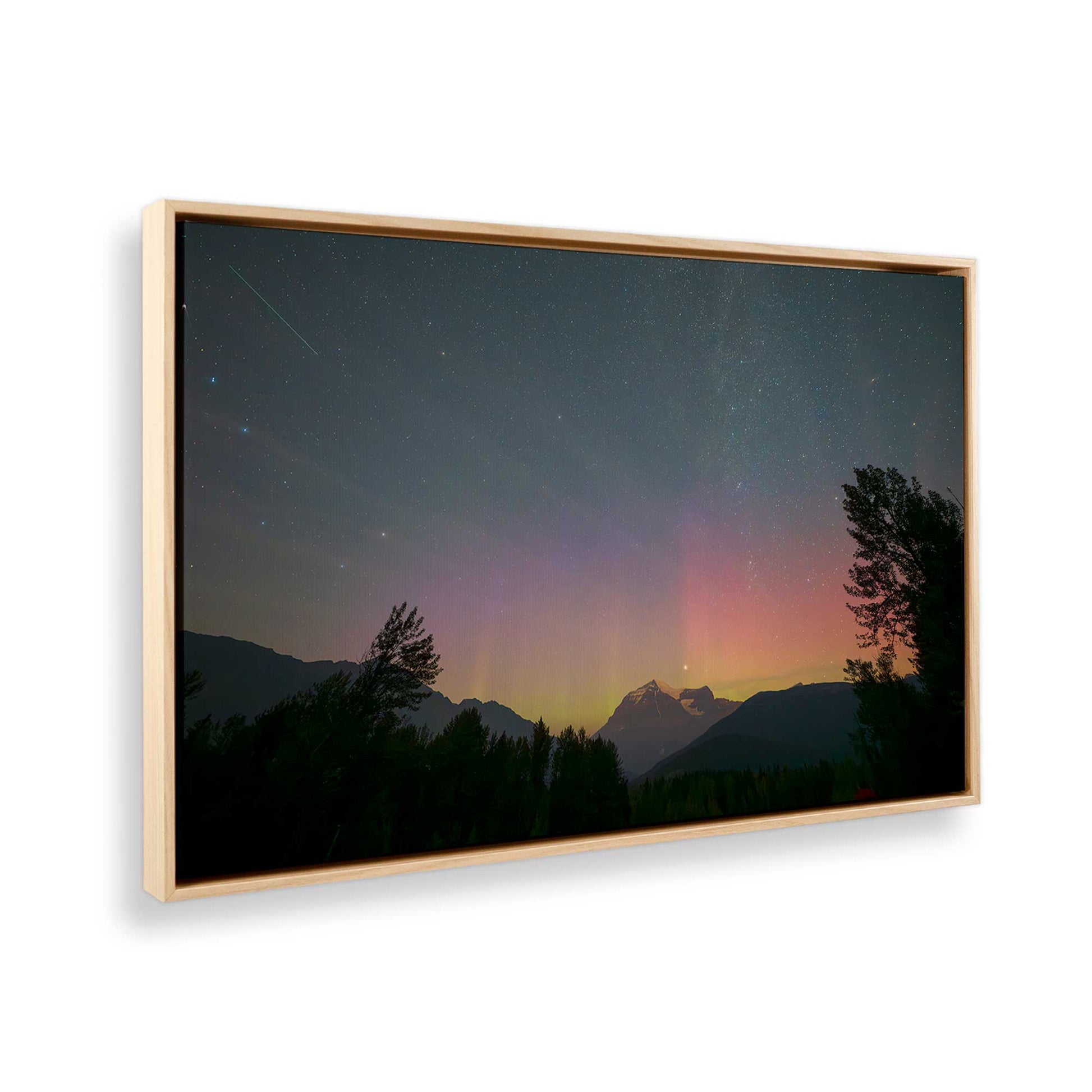 [Color:American Maple], Picture of the corner of the art