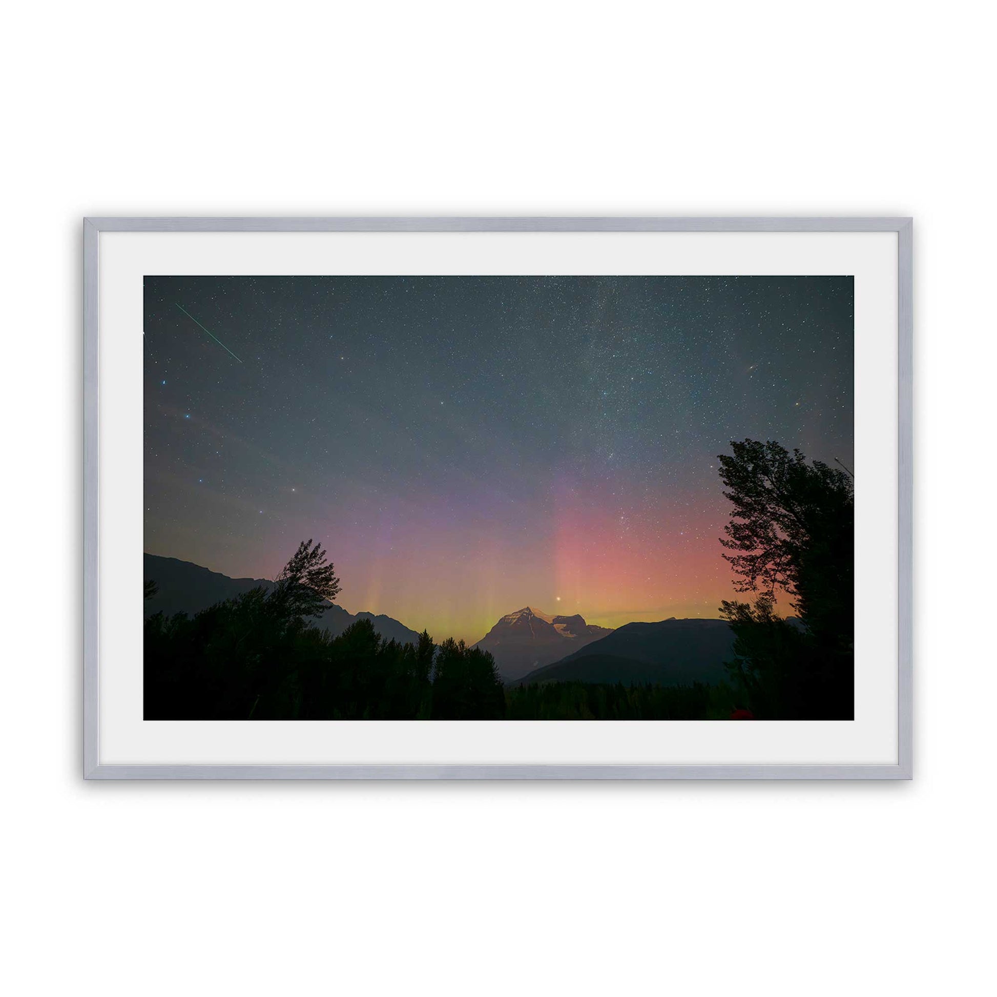 [Color:Polished Chrome], Picture of art in a Polished Chrome frame