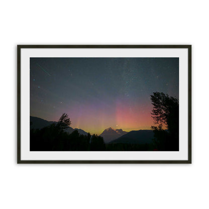 [Color:Satin Black], Picture of art in a Satin Black frame