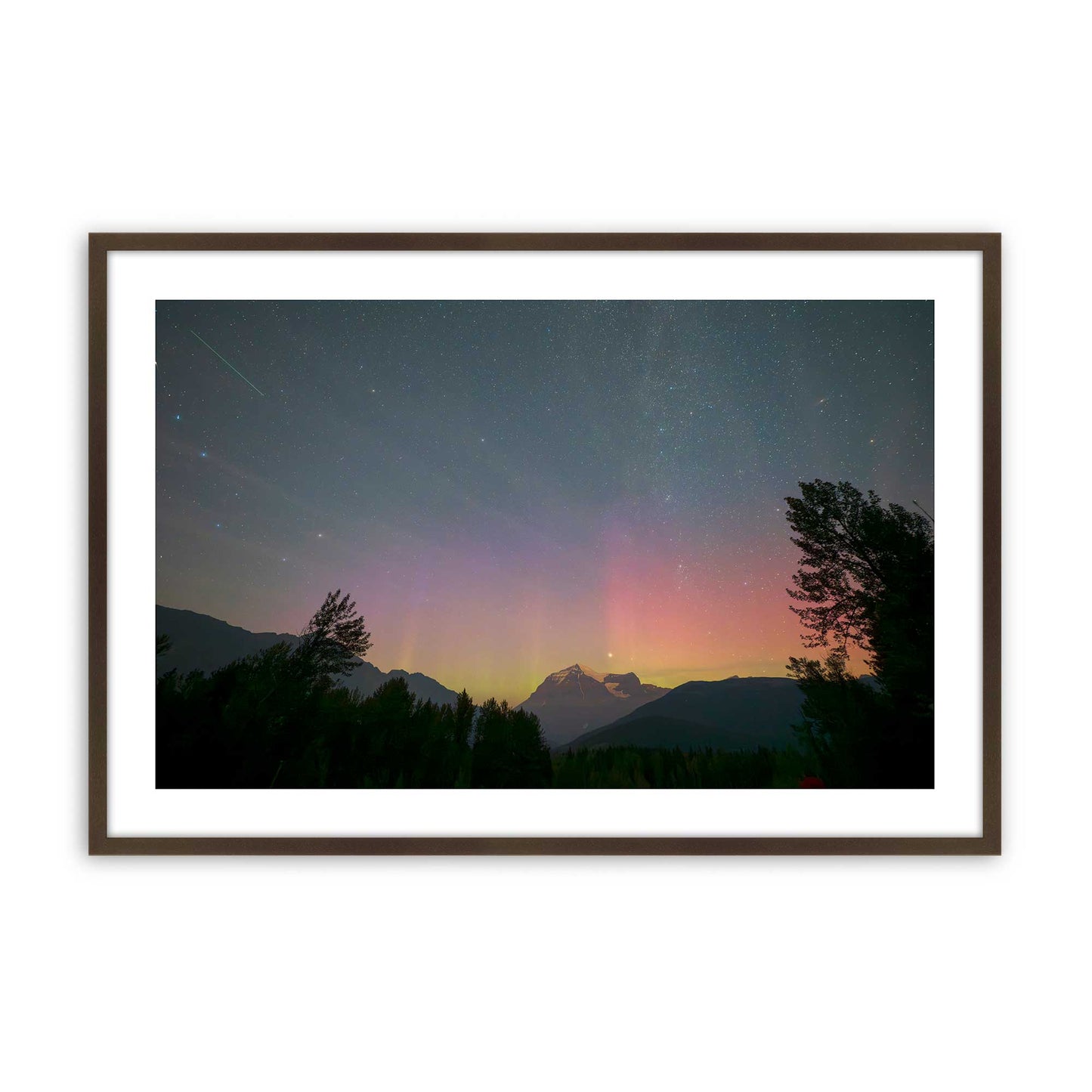 [Color:Belvinder Brown], Picture of art in a Belvinder Brown frame