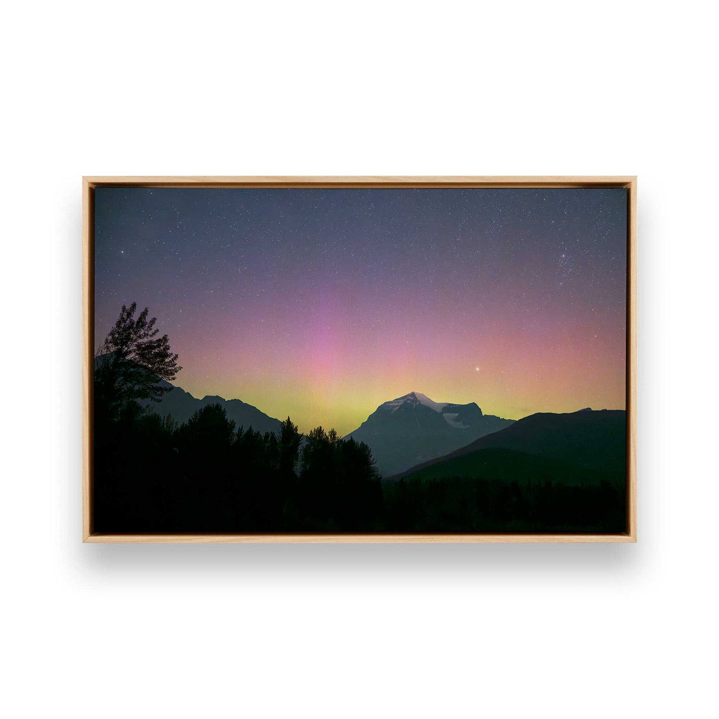 [Color:American Maple], Picture of art in a American Maple frame