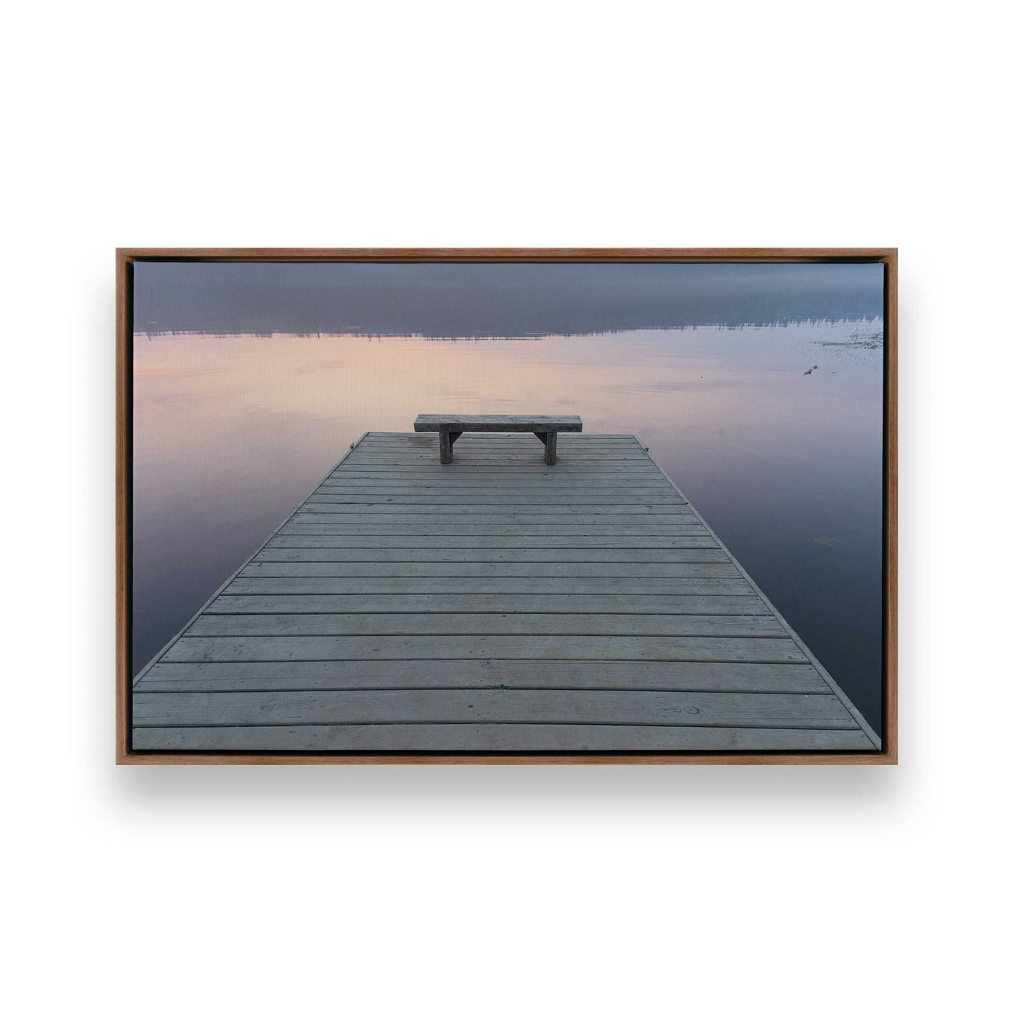 [Color:Walnut], Picture of art in a Walnut frame