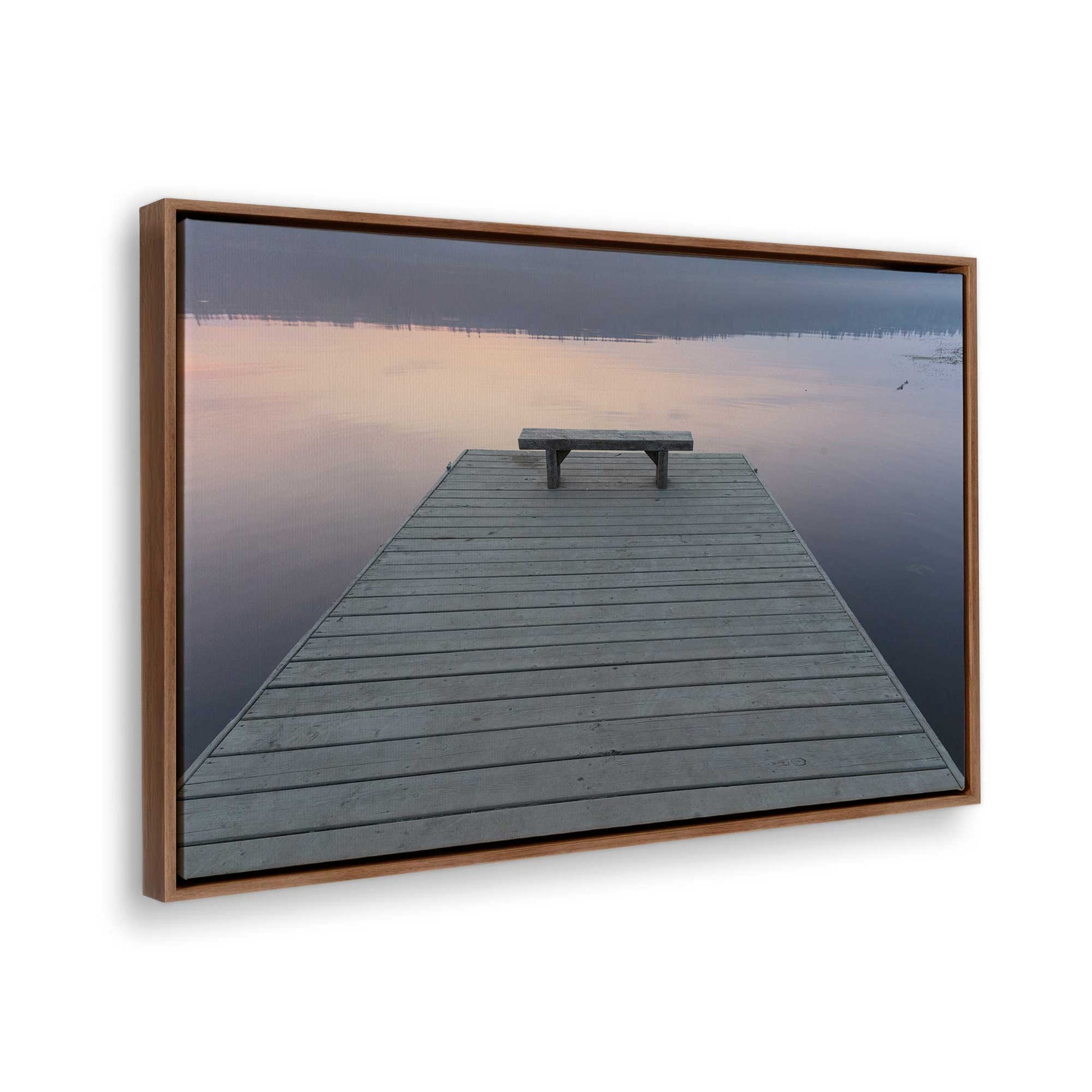 [Color:Walnut], Picture of the corner of the art