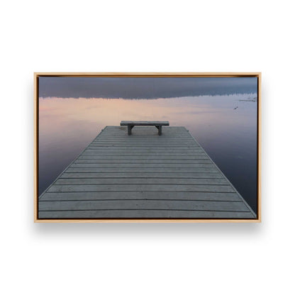 [Color:American Maple], Picture of art in a American Maple frame