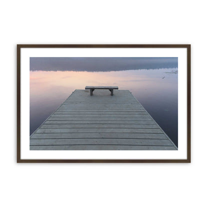 [Color:Brown], Picture of art in a Brown frame