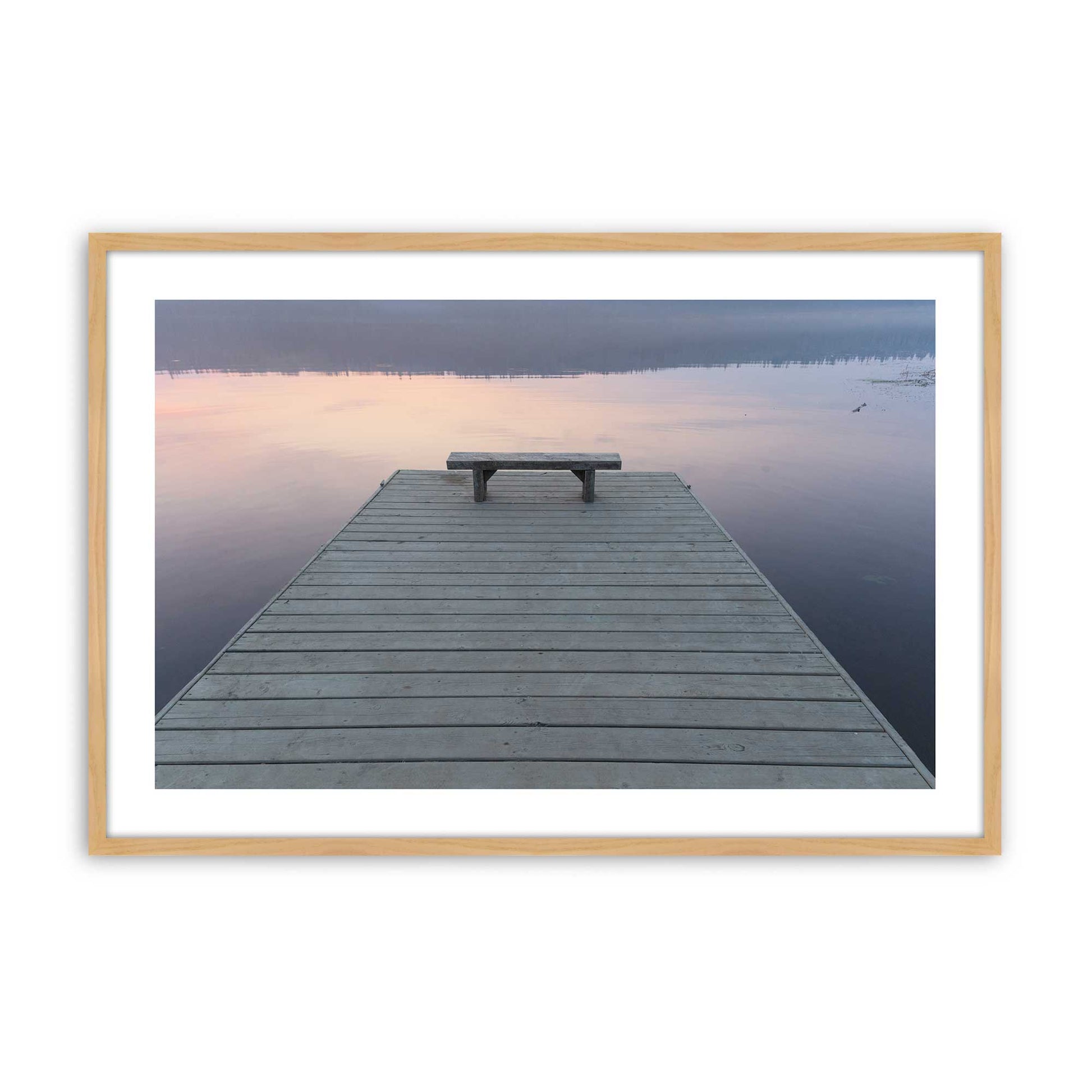 [Color:American Maple], Picture of art in a American Maple frame