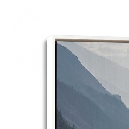 [Color:Opaque White], Picture of art in a White frame at an angle