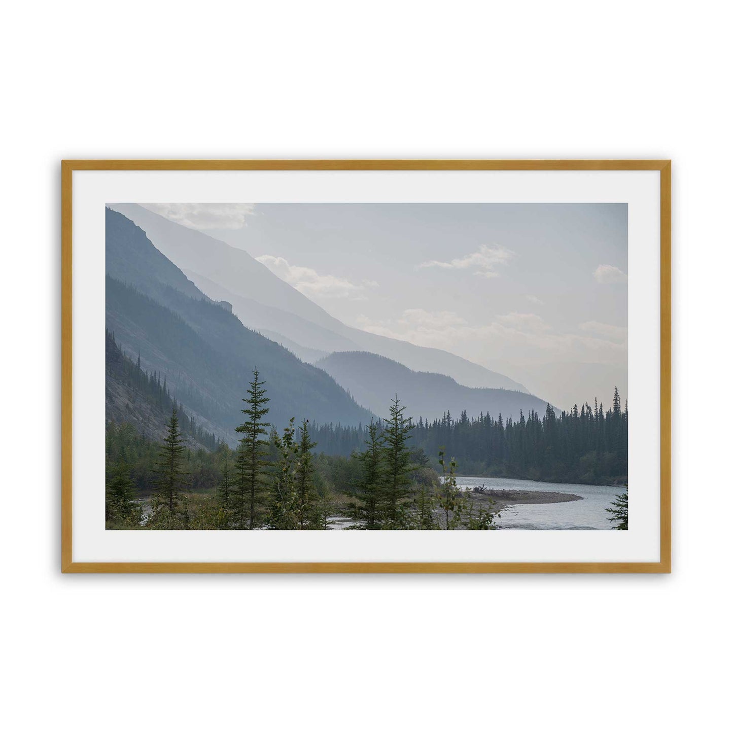 [Color:Polished Gold], Picture of art in a Polished Gold frame
