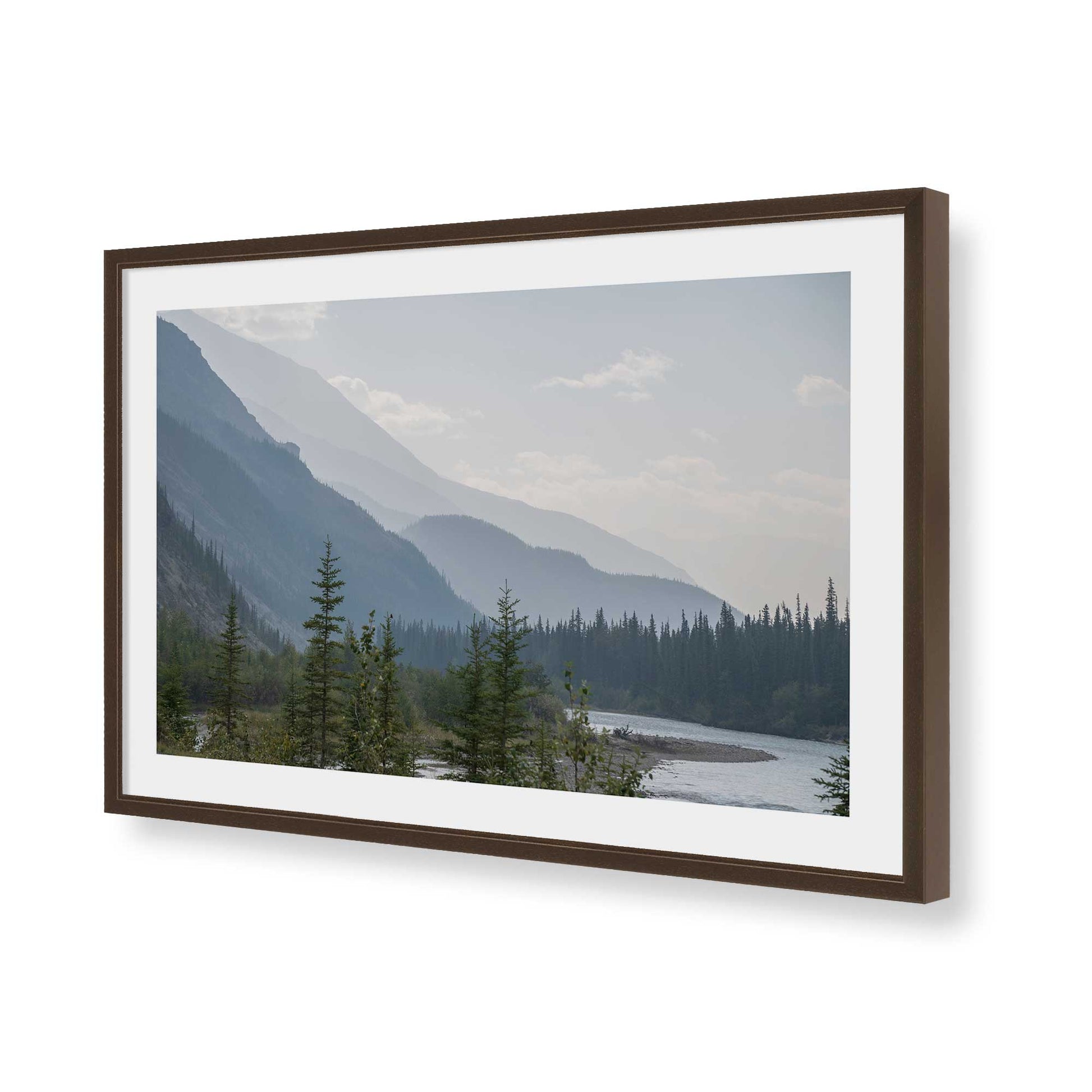[Color:Belvinder Brown], Picture of art in a Belvinder Brown frame of the corner